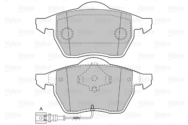 Valeo Remblokset 598303