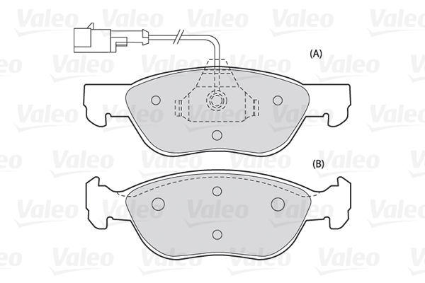 Valeo Remblokset 301006