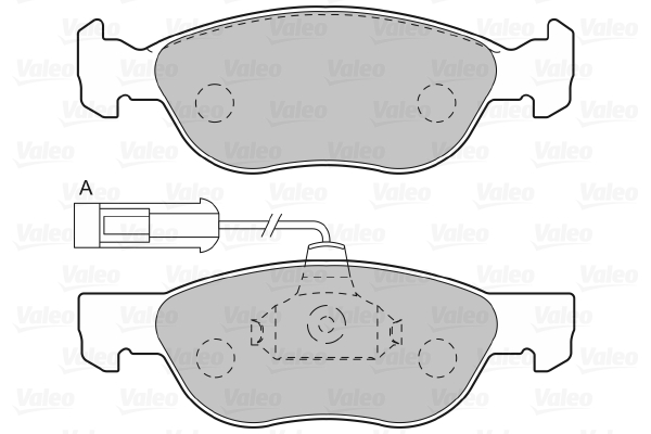 Valeo Remblokset 598041