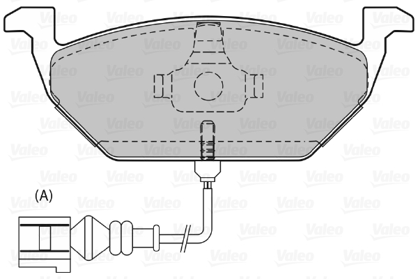 Valeo Remblokset 598332