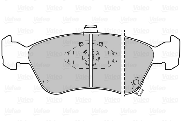 Valeo Remblokset 598478