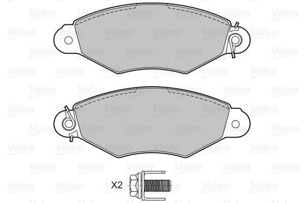 Valeo Remblokset 601433