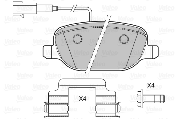 Valeo Remblokset 601390