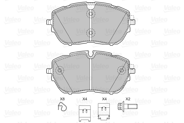 Valeo Remblokset 601472