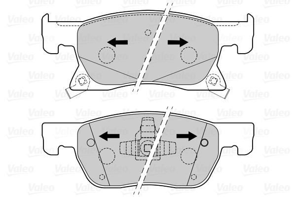 Valeo Remblokset 601502