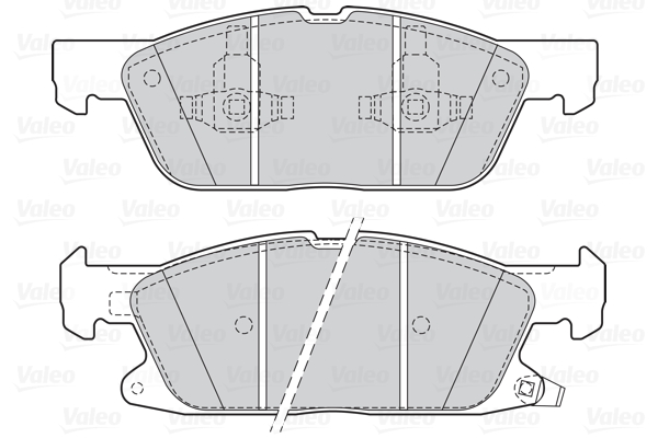 Valeo Remblokset 601588