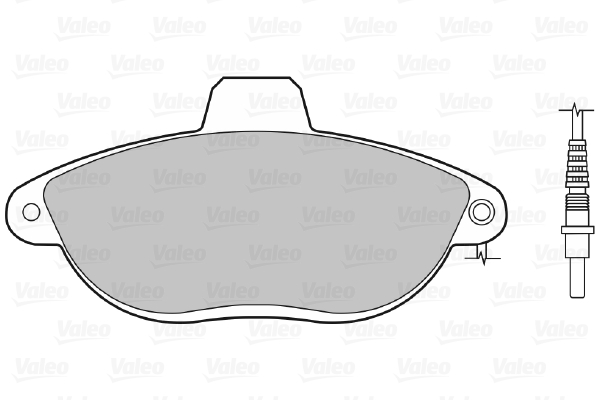 Valeo Remblokset 598073