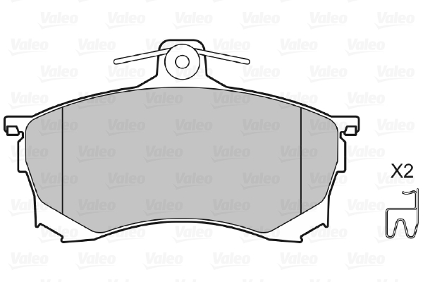 Valeo Remblokset 598320