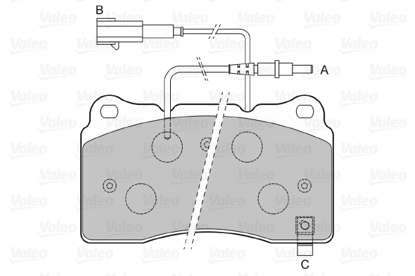 Valeo Remblokset 598919