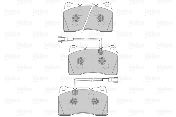 Valeo Remblokset 601549