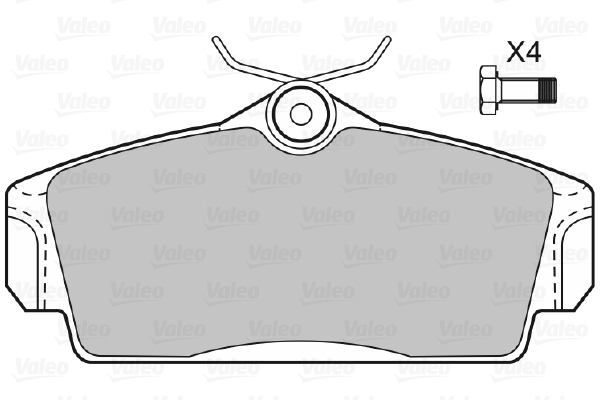 Valeo Remblokset 598450