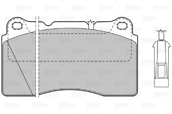 Valeo Remblokset 598309