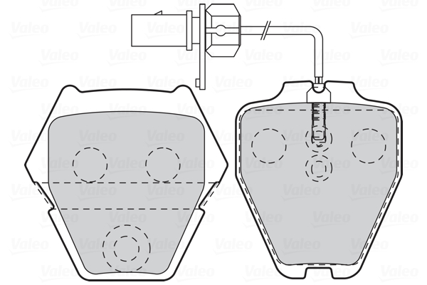 Valeo Remblokset 302333