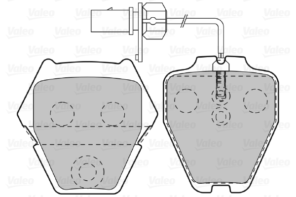 Valeo Remblokset 598992