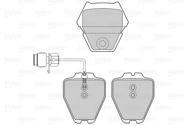 Valeo Remblokset 601527