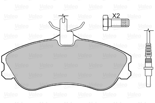 Valeo Remblokset 598326