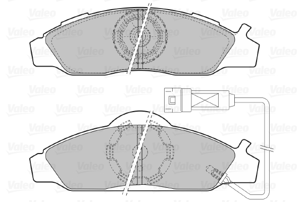 Valeo Remblokset 598528