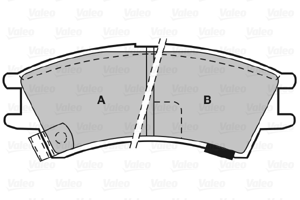 Valeo Remblokset 598575