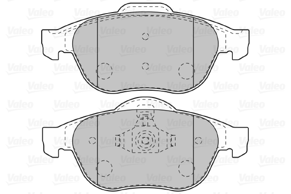 Valeo Remblokset 598993