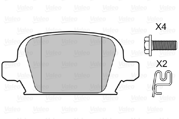 Valeo Remblokset 598457