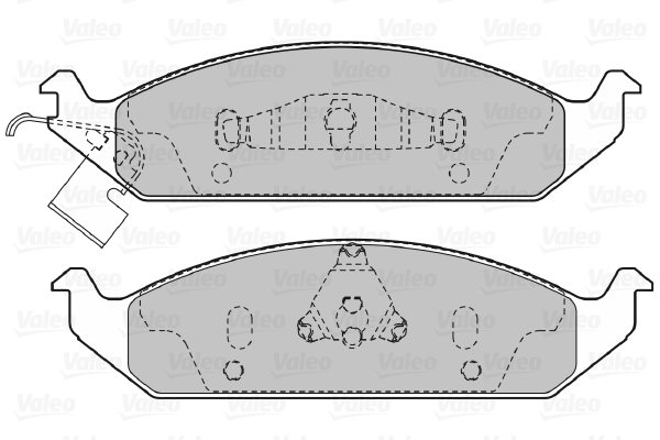 Valeo Remblokset 598904