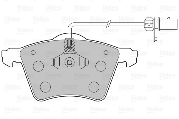 Valeo Remblokset 598801