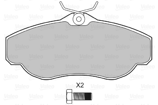 Valeo Remblokset 598441