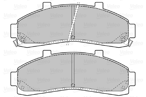 Valeo Remblokset 598906