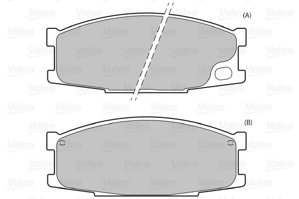 Valeo Remblokset 598589