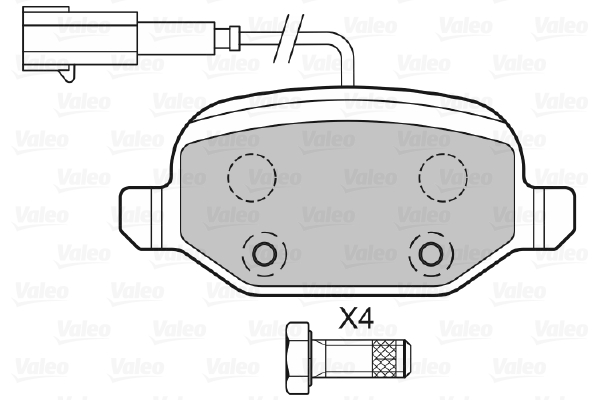 Valeo Remblokset 601302