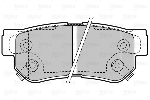 Valeo Remblokset 598748