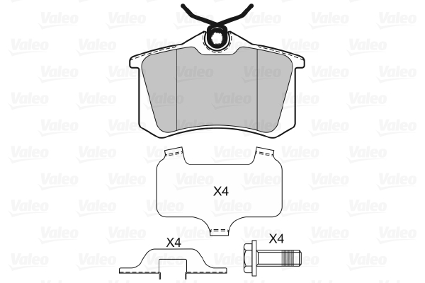 Valeo Remblokset 601474