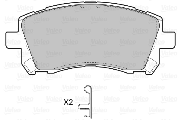 Valeo Remblokset 598530