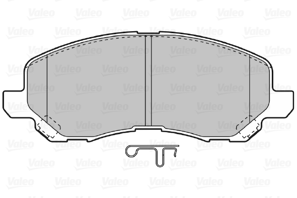 Valeo Remblokset 598886