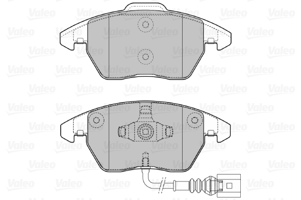 Valeo Remblokset 598729