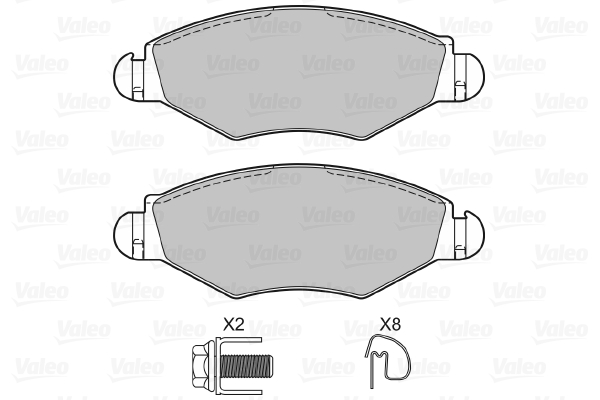 Valeo Remblokset 598461