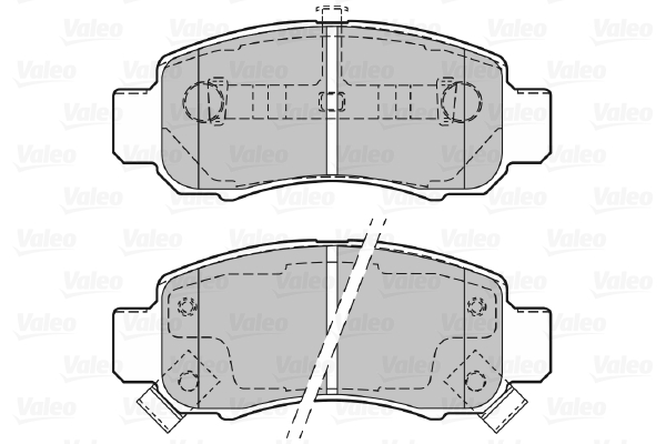 Remblokset Valeo 601352