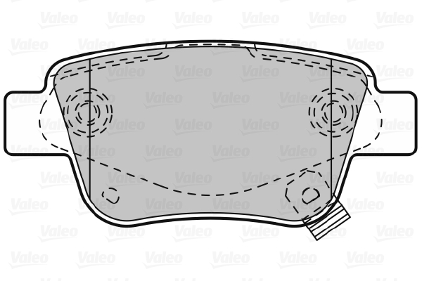 Valeo Remblokset 598812
