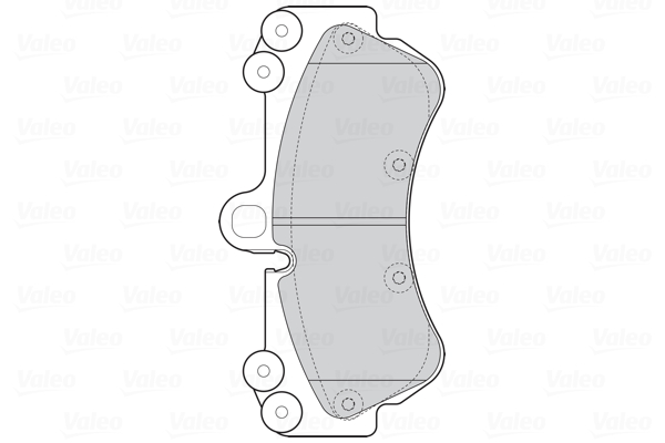 Valeo Remblokset 302287