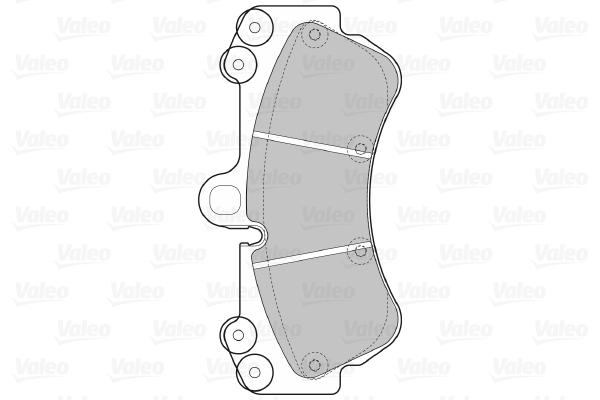 Valeo Remblokset 598655