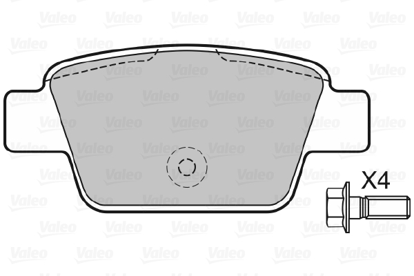 Valeo Remblokset 598633