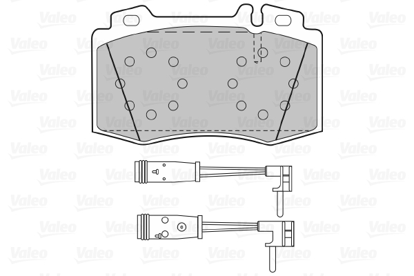 Valeo Remblokset 598659