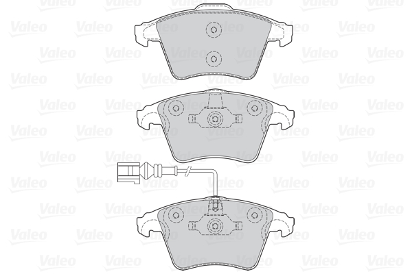 Valeo Remblokset 302042