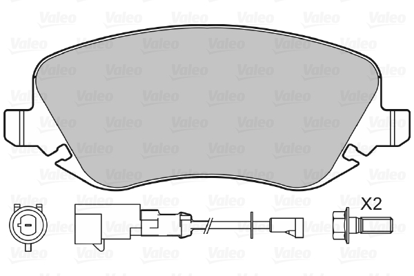 Valeo Remblokset 601001