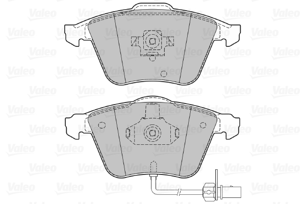 Valeo Remblokset 598779