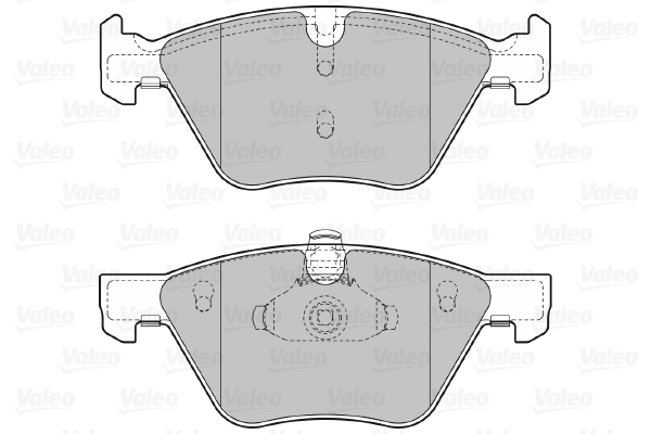 Valeo Remblokset 601283