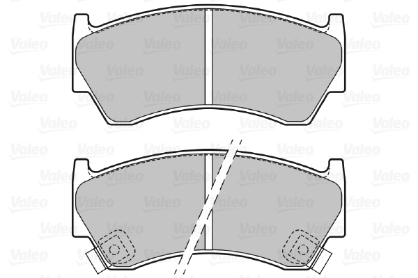 Valeo Remblokset 598697