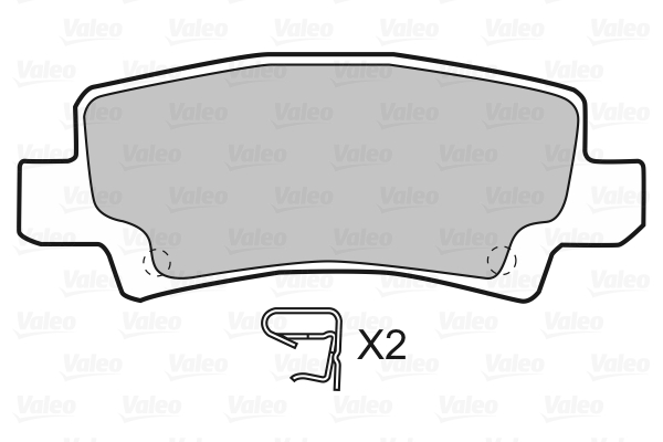 Valeo Remblokset 598680