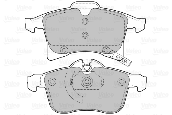 Valeo Remblokset 598860