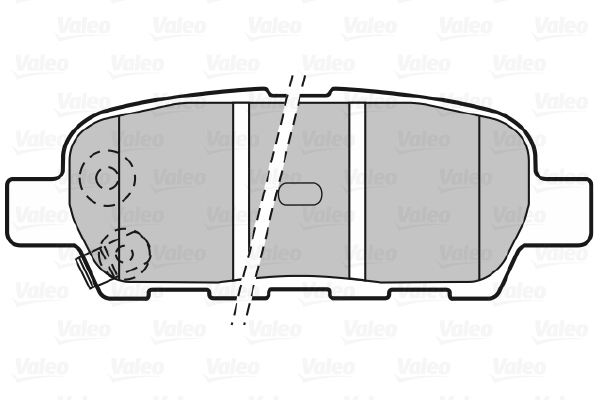 Valeo Remblokset 598672